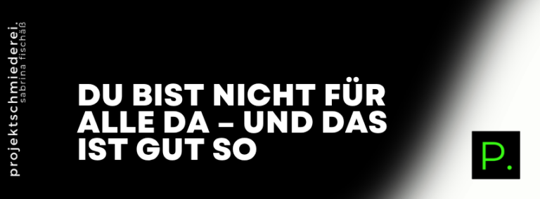 Wunschkunden definieren – Du bist nicht für alle da – und das ist gut so