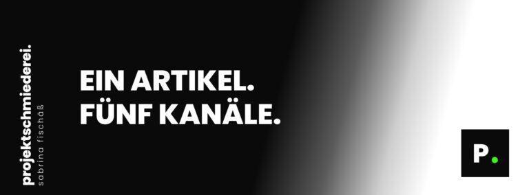Titelbild: Ein Artikel. Fünf Kanäle.