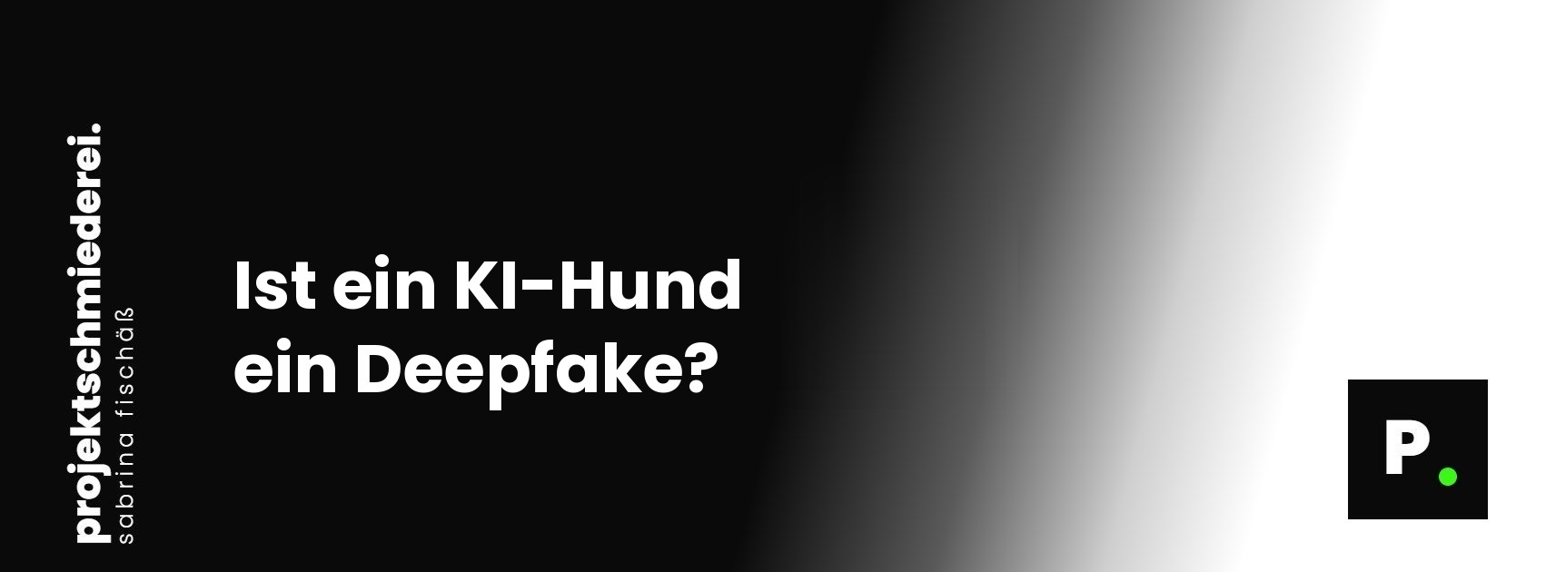 Beitragsbild: Ist ein KI-Hund ein Deepfake?