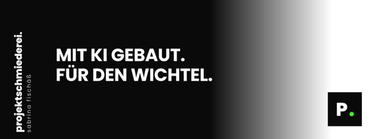 Titelbild: Mit KI gebaut. Für den Wichtel.