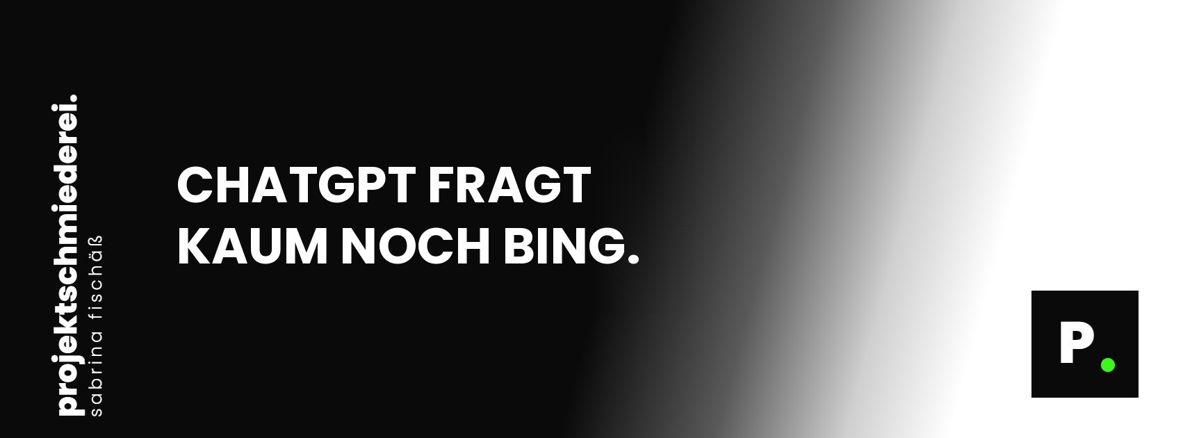 Beitragsbild: ChatGPT fragt kaum noch Bing.